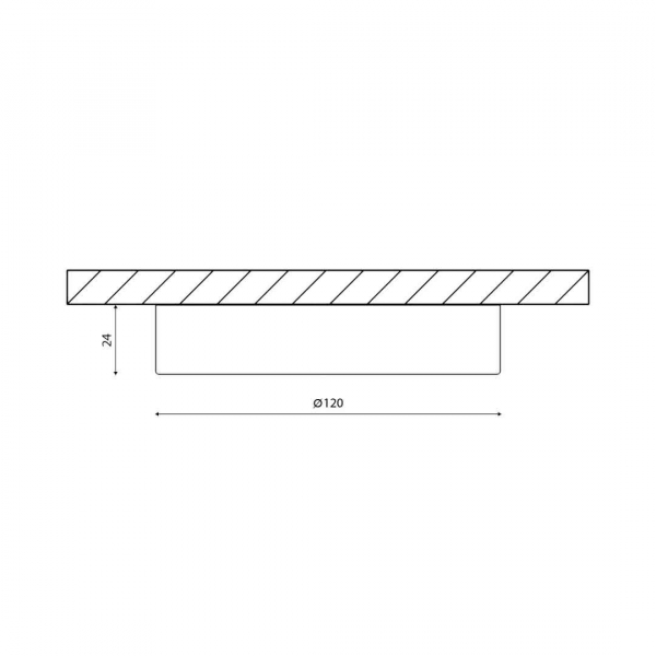 Потолочный светодиодный светильник DesignLed KH-R120-9-WW 007788 Потолочный светодиодный светильник DesignLed KH-R120-9-WW 007788