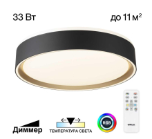 Потолочный светодиодный светильник Citilux Boss CL751251G