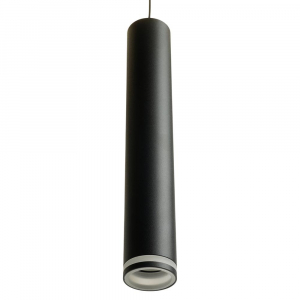 Светильник потолочный Feron ML1008 Barrel LUNA levitation на подвесе MR11 35W 230V, черный 40*250 51377