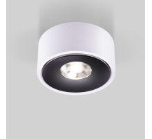 Накладной светодиодный светильник Elektrostandard Glide 25100/Led белый/черный a059332