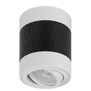 Накладной светильник ЭРА OL33 WH/BK Б0056380