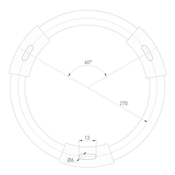 Светильник Arlight SP-RONDO-R600-60W Day4000 034825 Светильник Arlight SP-RONDO-R600-60W Day4000 034825