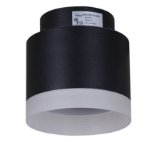 Потолочный светильник Reluce 53004-9.5-001IL GX53+LED3W BK