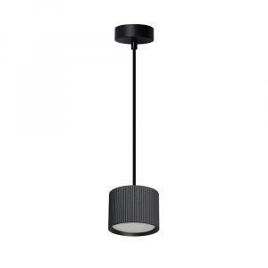 Светильник потолочный Feron Barrel HL4588 ARIA  levitation 12W, 230V, GX53, черный, на подвесе 1,7 м