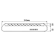 Светильник аккумуляторный Feron 22 LED AC/DC EL14 51648