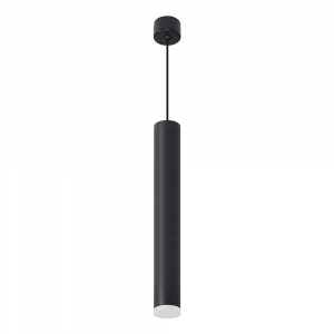 Светильник потолочный Feron ML1028 Barrel levitation на подвесе MR11 35W 230V, черный 40*250 51397