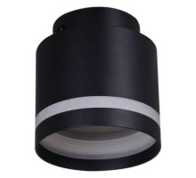 Потолочный светильник Reluce 53001-9.5-001IL GX53+LED3W BK