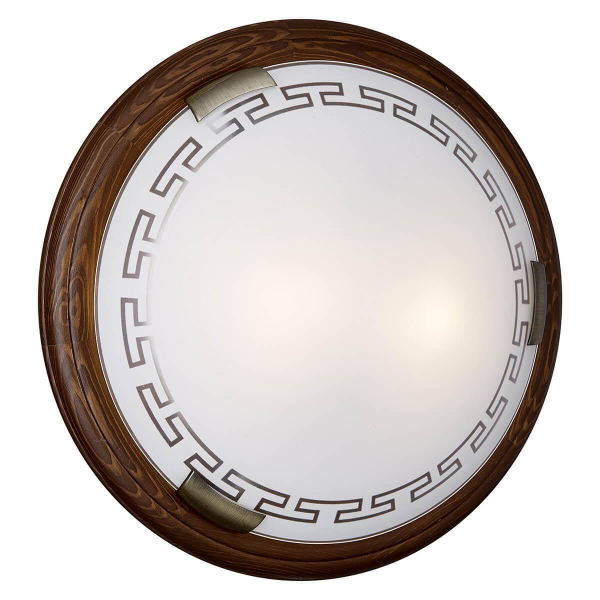 Потолочный светильник Sonex Gl-wood Greca wood 160/K Потолочный светильник Sonex Gl-wood Greca wood 160/K