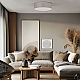 Потолочный светильник TK Lighting 5637 Rondo Linen
