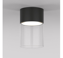 Потолочный светодиодный светильник Elektrostandard Lumen 25047/LED 10W 4000К черный/прозрачный a064709