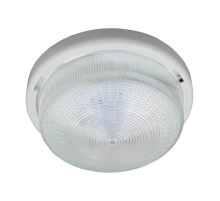 Потолочный светодиодный светильник Uniel ULO-K05A 6W/6000K/R24 IP44 White/Glass UL-00005242