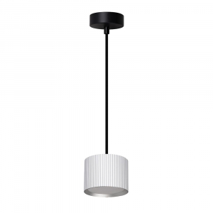 Светильник потолочный Feron Barrel HL4588 ARIA  levitation 12W, 230V, GX53, серебро + черный, на подвесе 1,7 м