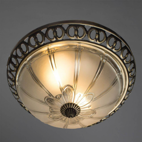 Потолочный светильник Arte Lamp 16 A1306PL-2AB Потолочный светильник Arte Lamp 16 A1306PL-2AB