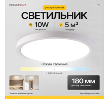 Потолочный светодиодный светильник Imperium Loft Slim 141008-26