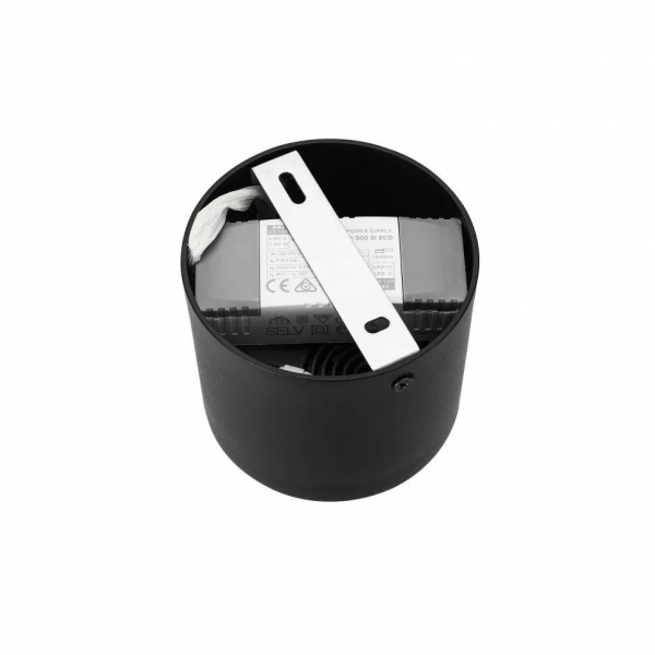 Потолочный светодиодный светильник iLedex Metrica 113-12W-D100-3000K-24DG-BK Потолочный светодиодный светильник iLedex Metrica 113-12W-D100-3000K-24DG-BK