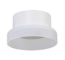 Светильник потолочный Feron HL460 Barrel OPAL 12W, 230V, GX53, белый