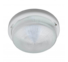 Потолочный светодиодный светильник Uniel ULO-K05B 12W/6000K/R24 IP44 White/Glass UL-00005243