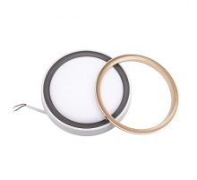 Накладной светодиодный светильник Volpe ULW-Q281 24W/6500K/F20 IP65 White UL-00012355