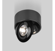 Накладной светодиодный светильник Elektrostandard Glide 25100/Led черный жемчуг a059330