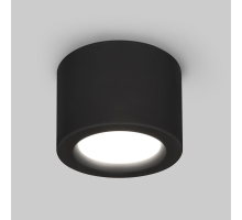 Потолочный светодиодный светильник Elektrostandard DLR026 6W 4200K черный матовый a040441