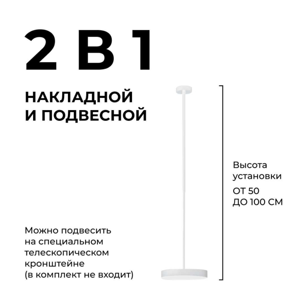 Светильник светодиодный накладной Apeyron 18-159
