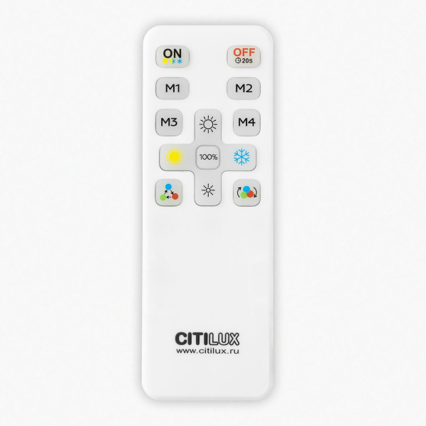 Потолочный светодиодный светильник Citilux Etalon CL750400R