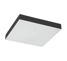 Светодиодный светильник Feron AL267 накладной 12W 4000K черный 51302