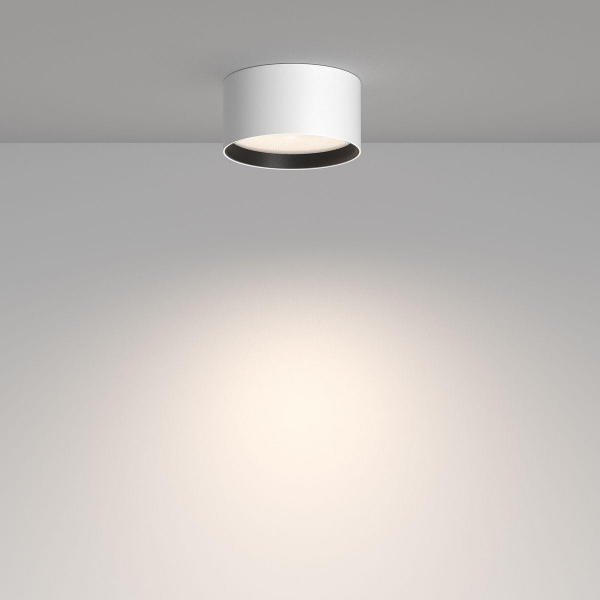 Потолочный светодиодный светильник Maytoni Technical Glare C091CL-12W4K-W Потолочный светодиодный светильник Maytoni Technical Glare C091CL-12W4K-W