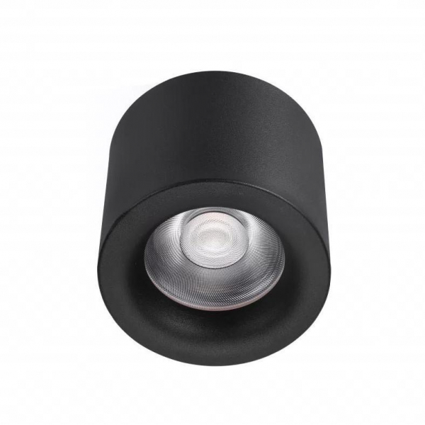 Потолочный светодиодный светильник iLedex Metrica 113-12W-D100-3000K-24DG-BK Потолочный светодиодный светильник iLedex Metrica 113-12W-D100-3000K-24DG-BK