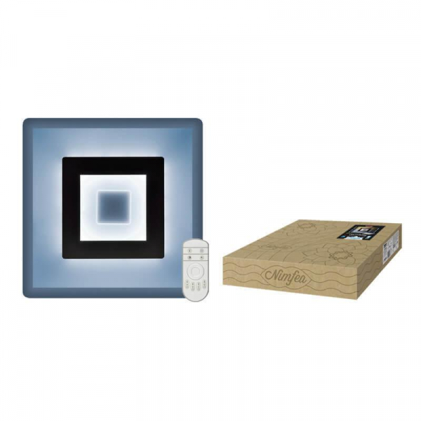 Потолочный светодиодный светильник Fametto Nimfea DLC-N501 38W GLASS/CLEAR Потолочный светодиодный светильник Fametto Nimfea DLC-N501 38W GLASS/CLEAR