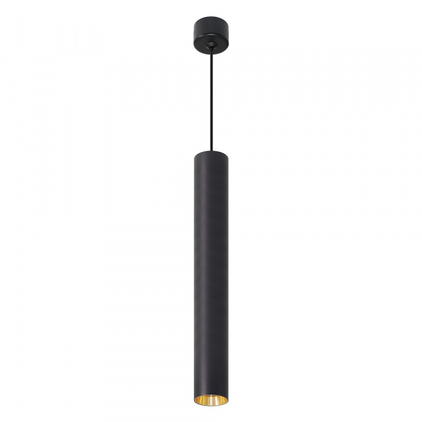 Светильник потолочный Feron ML1018 Barrel levitation на подвесе MR11 35W 230V, черный + золото 40*250 51387 Светильник потолочный Feron ML1018 Barrel levitation на подвесе MR11 35W 230V, черный + золото 40*250 51387
