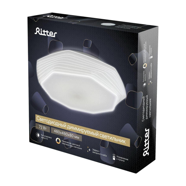 Потолочный светодиодный светильник Ritter Mira 52211 9 Потолочный светодиодный светильник Ritter Mira 52211 9