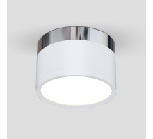 Потолочный светодиодный светильник Elektrostandard DLR029 10W 4200K белый матовый/хром a040666