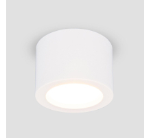 Потолочный светодиодный светильник Elektrostandard DLR026 6W 3000K белый матовый a063935