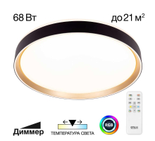 Потолочный светодиодный светильник Citilux Boss CL751451G