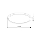 Потолочный светодиодный светильник TK Lighting 18796 Aqua CCT+DIM IP54
