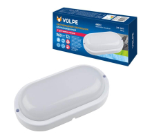 Потолочный светодиодный светильник Volpe ULW-Q215 12W/4000K Sensor IP65 White UL-00004068