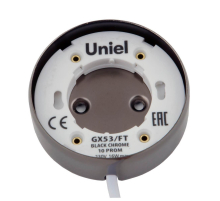 Потолочный светильник Uniel GX53/FT Black Chrome UL-00003735