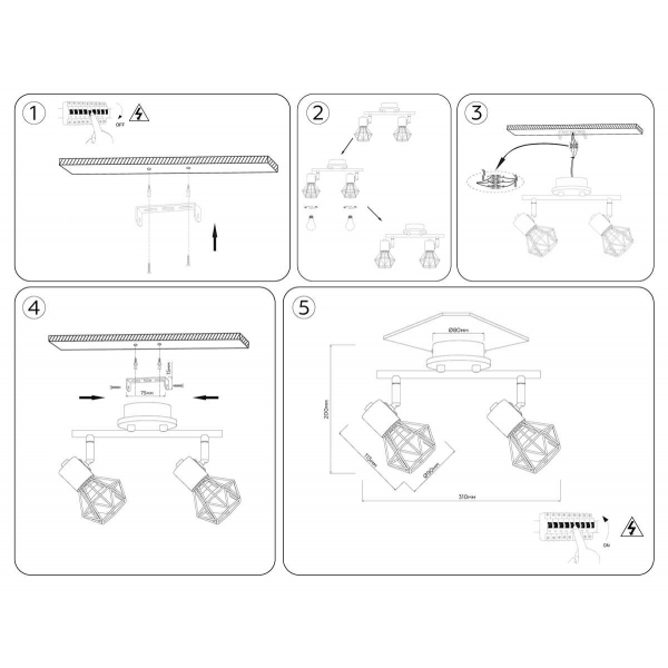Накладной светильник AMBRELLA LIGHT TRADITIONAL TR8752