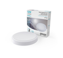 Настенно-потолочный светодиодный светильник Gauss Hall 193411212-OAS