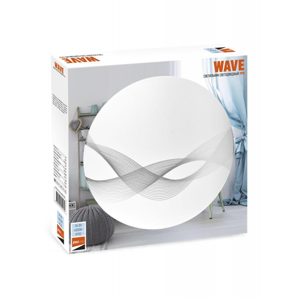 Настенно-потолочный светодиодный светильник Jazzway PPB Wave 5024984 Настенно-потолочный светодиодный светильник Jazzway PPB Wave 5024984