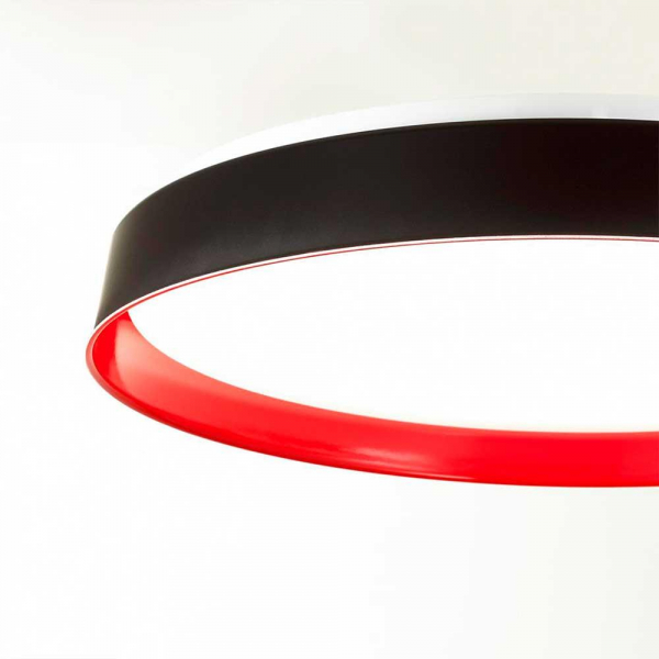 Настенно-потолочный светодиодный светильник Sonex Color Tuna Red 7710/DL Настенно-потолочный светодиодный светильник Sonex Color Tuna Red 7710/DL