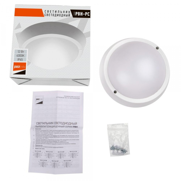 Настенно-потолочный светодиодный светильник Jazzway PBH-PC-RA 1024626A Настенно-потолочный светодиодный светильник Jazzway PBH-PC-RA 1024626A