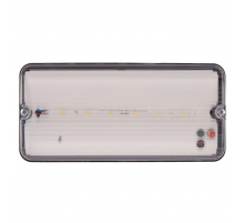 Светильник пылевлагозащищенный Uniel ULW-K25B 6W/4000K/EMG IP65 BLACK Светильник пылевлагозащищенный Uniel ULW-K25B 6W/4000K/EMG IP65 BLACK