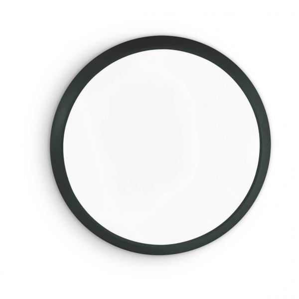 Настенно-потолочный светодиодный светильник Ideal Lux Gemma PL D30 Nero 252605 Настенно-потолочный светодиодный светильник Ideal Lux Gemma PL D30 Nero 252605