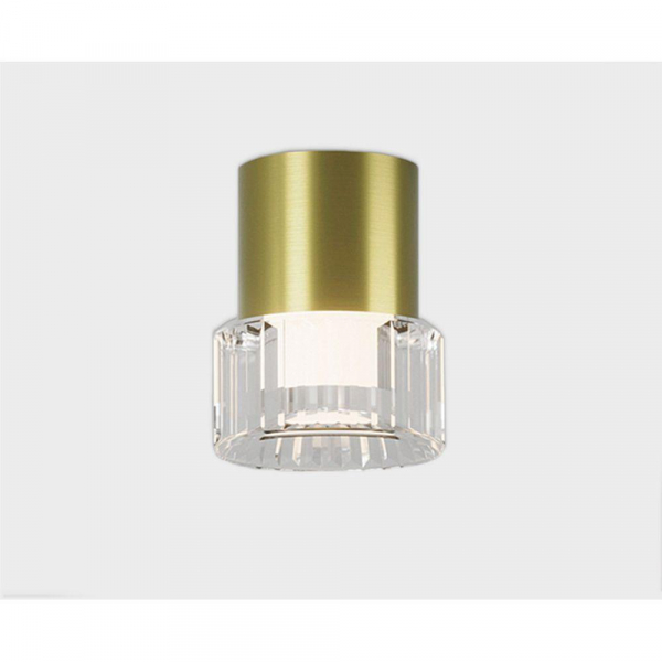 Потолочный светодиодный светильник Italline IT014-0202 gold Потолочный светодиодный светильник Italline IT014-0202 gold