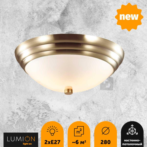Настенно-потолочный светильник Lumion Vintage Kayla 5262/2C Настенно-потолочный светильник Lumion Vintage Kayla 5262/2C