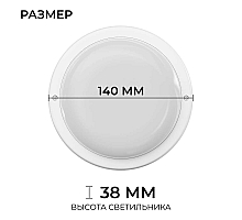 Светильник светодиодный герметичный OGM О28-05
