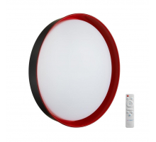 Настенно-потолочный светодиодный светильник Sonex Color Tuna Red 7710/EL