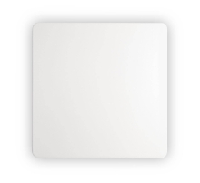 Настенно-потолочный светодиодный светильник Ideal Lux Cover Ap D20 Square Bianco 195735
